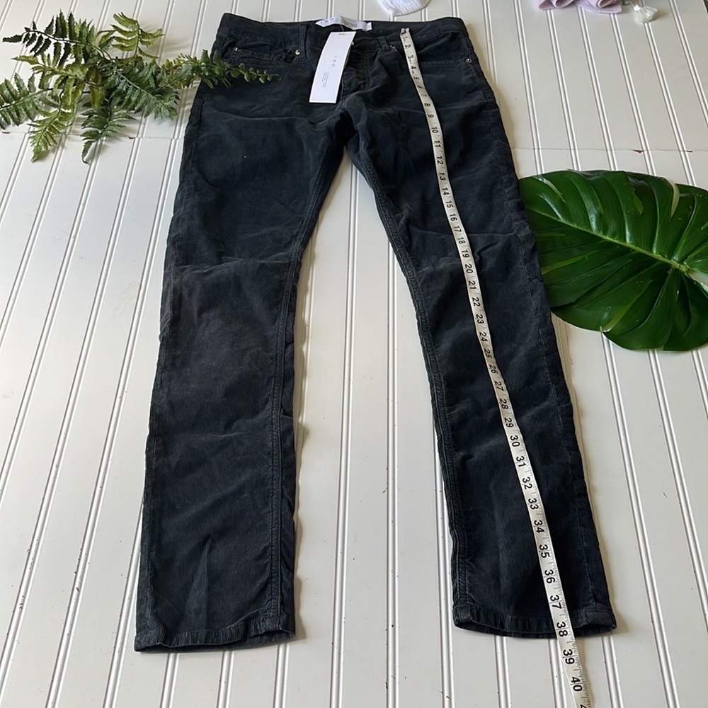 Iro piotre corduroy dark grey pants new with tags - Picture 12 of 15